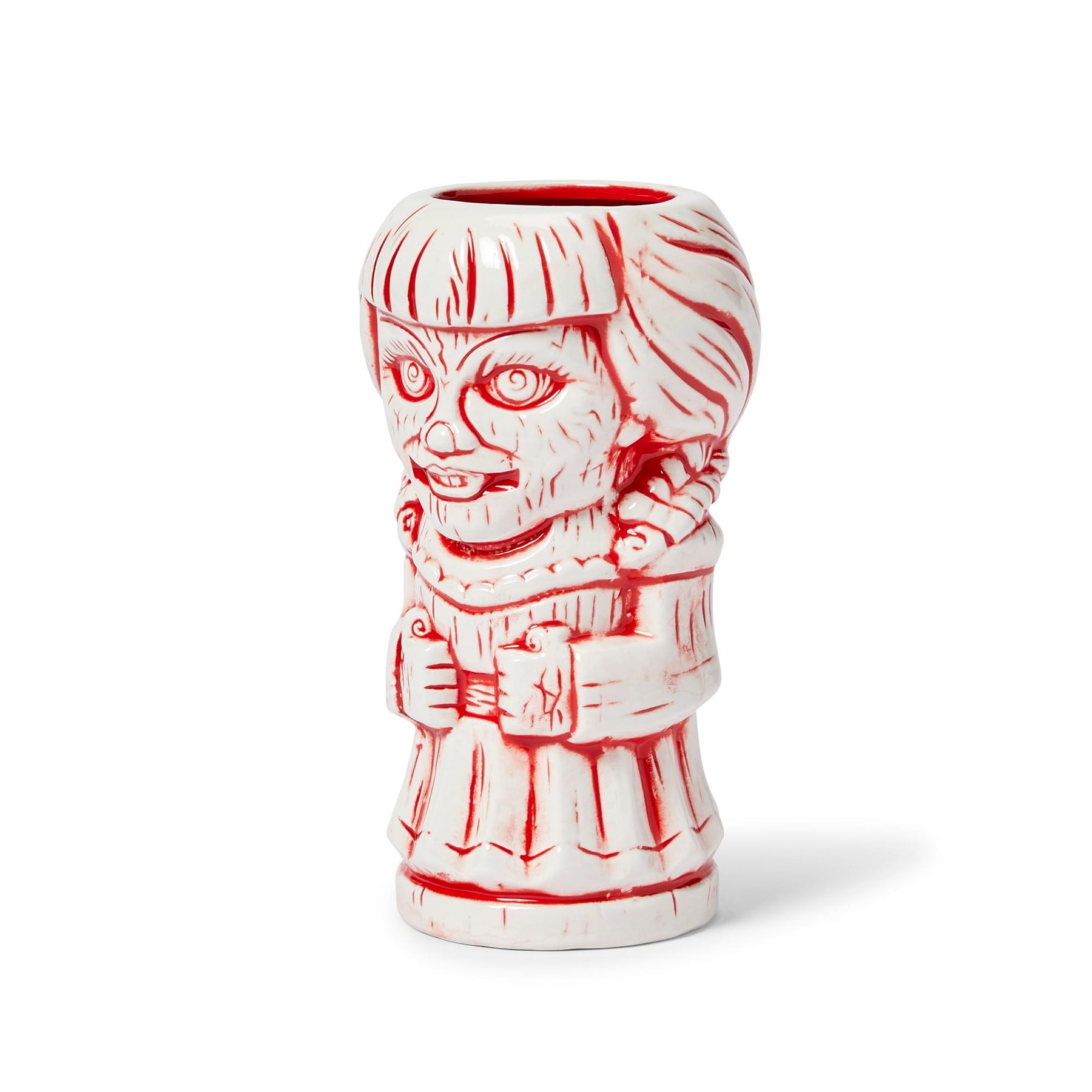 Geeki Tikis Annabelle Doll Mug | Ceramic Tiki Style Cup | Holds 16 Ounces