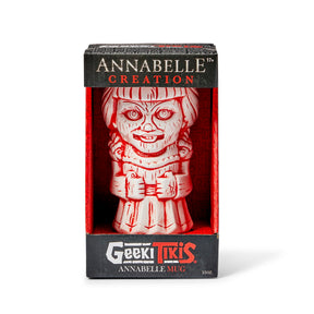 Geeki Tikis Annabelle Doll Mug | Ceramic Tiki Style Cup | Holds 16 Ounces