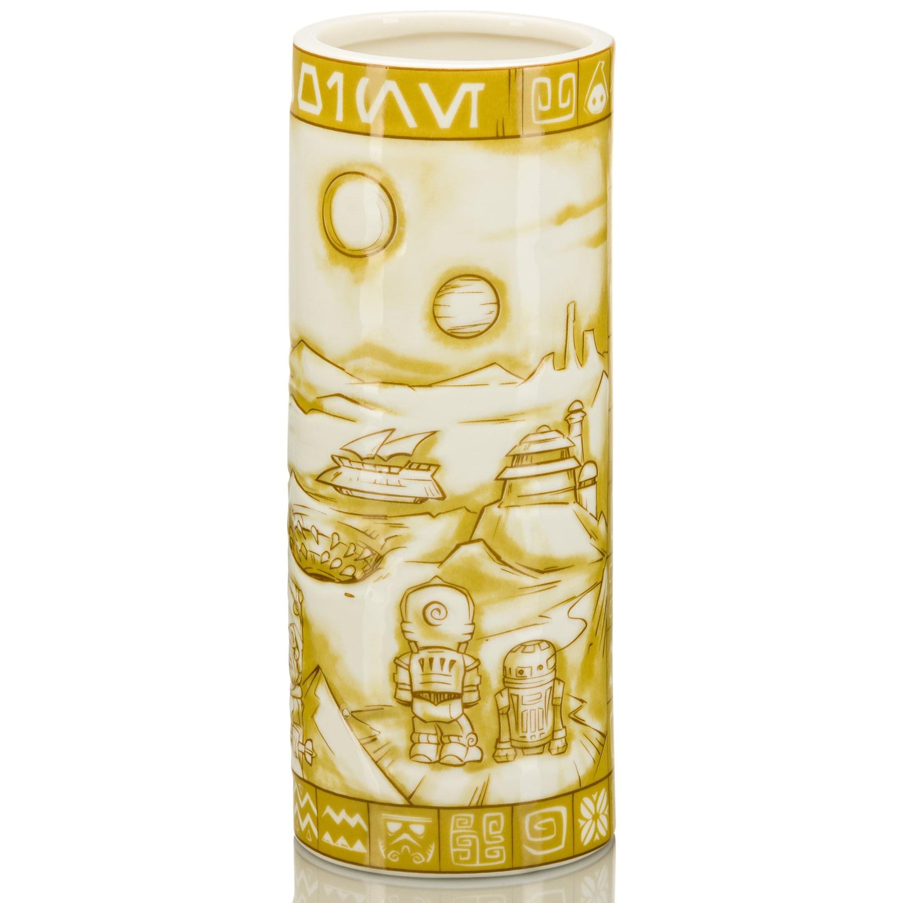 Geeki Tiki Star Wars Tatooine Scenic 24 Ounce Ceramic Tiki Mug