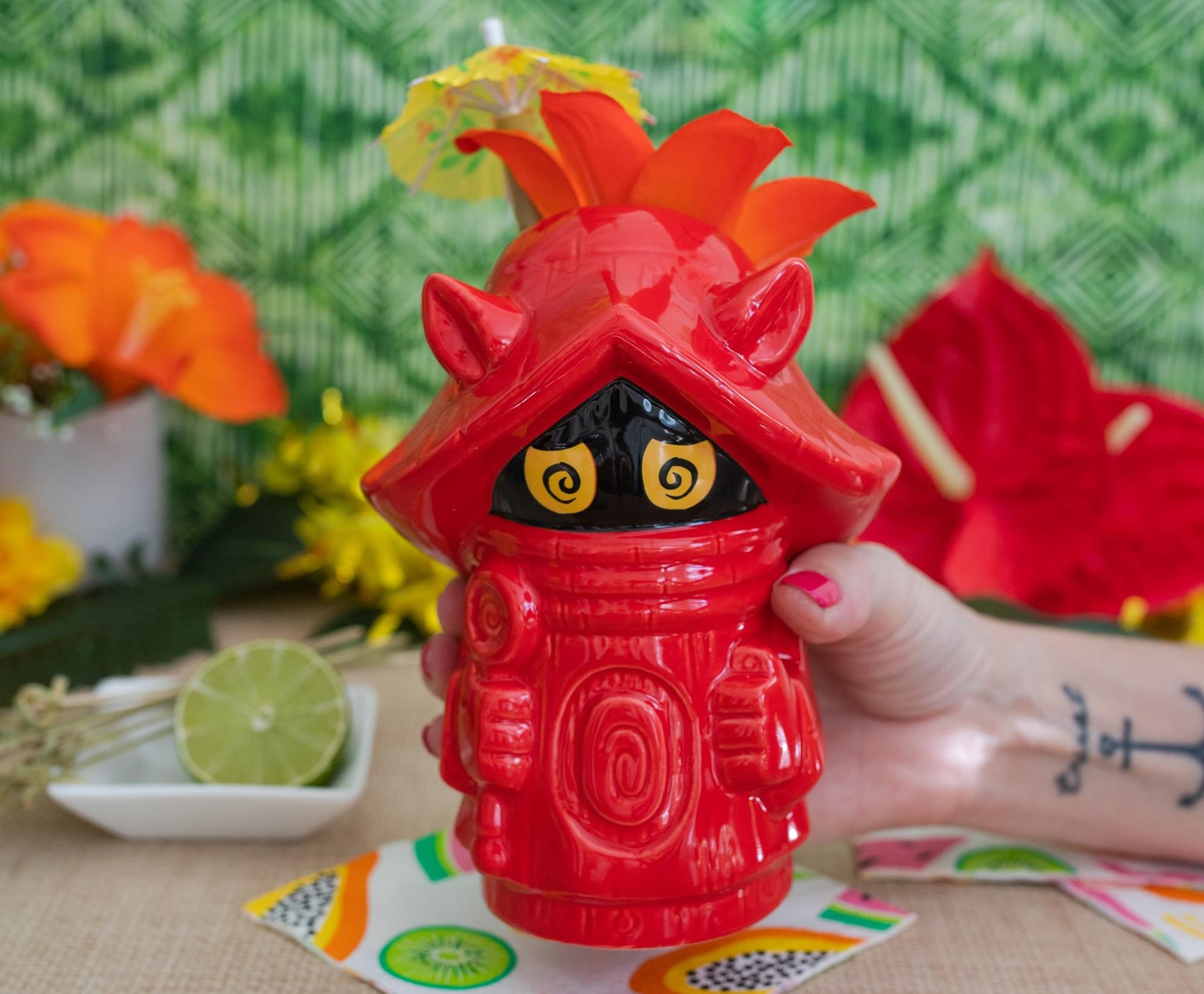 Geeki Tikis Masters of the Universe Orko Ceramic Mug | Holds 15 Ounces