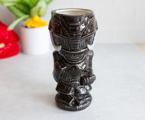 Geeki Tikis Power Rangers Black Ranger Ceramic Mug | Holds 16 Ounces