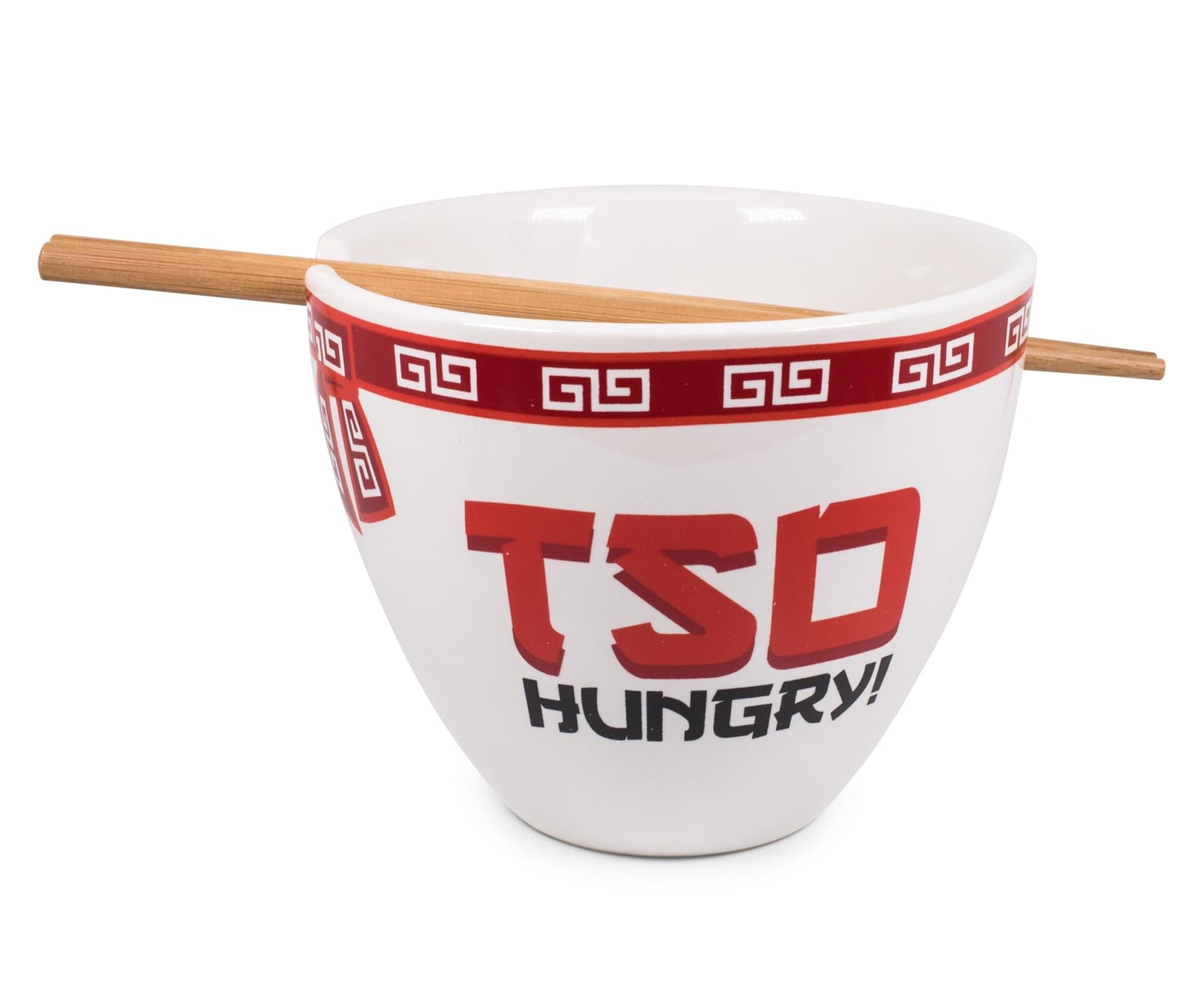 Bowl Bop Tso Hungry Japanese Dinnerware Set | 16-Ounce Ramen Bowl, Chopsticks