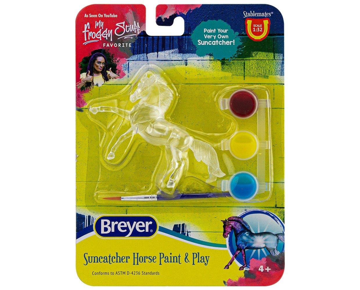 Breyer Suncatcher Horse Paint & Play DIY Set | Andalusian