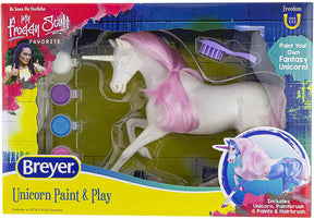 Breyer Unicorn Paint & Play 1:12 Scale Model Horse