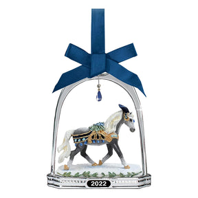 Breyer 2022 Holiday Stirrup Ornament | Snowbird