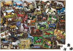 World of Breyer Horses 500 Piece Jigsaw Puzzle