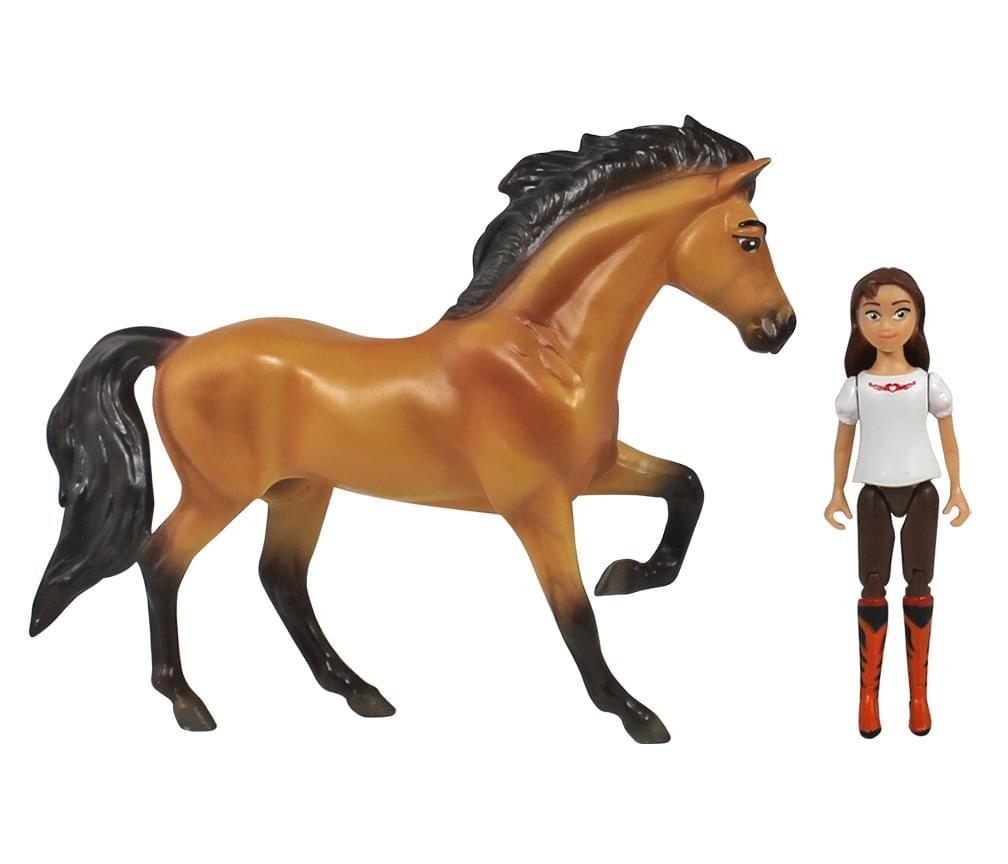 Breyer Spirit Riding Free Spirit & Lucky Small Horse & Doll Set