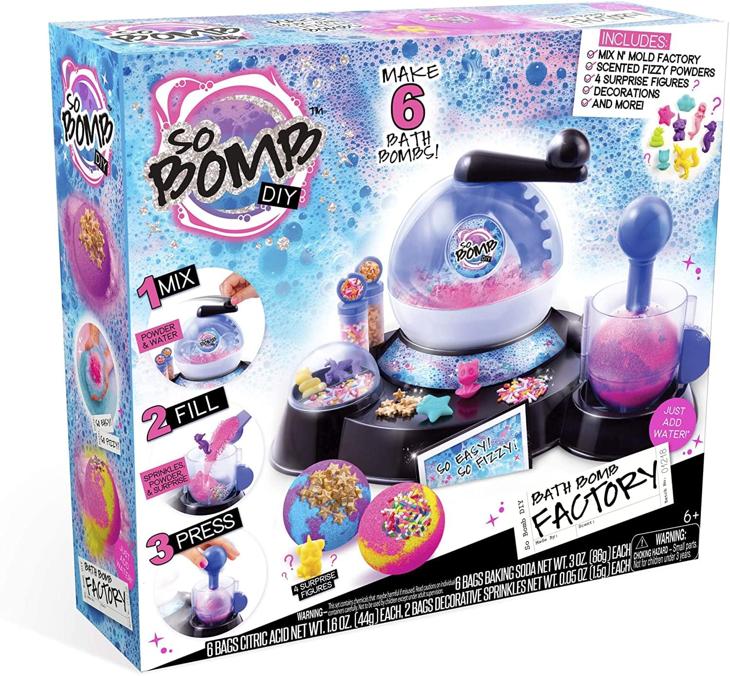 So Bomb DIY Bath Bomb Factory Craft Kit