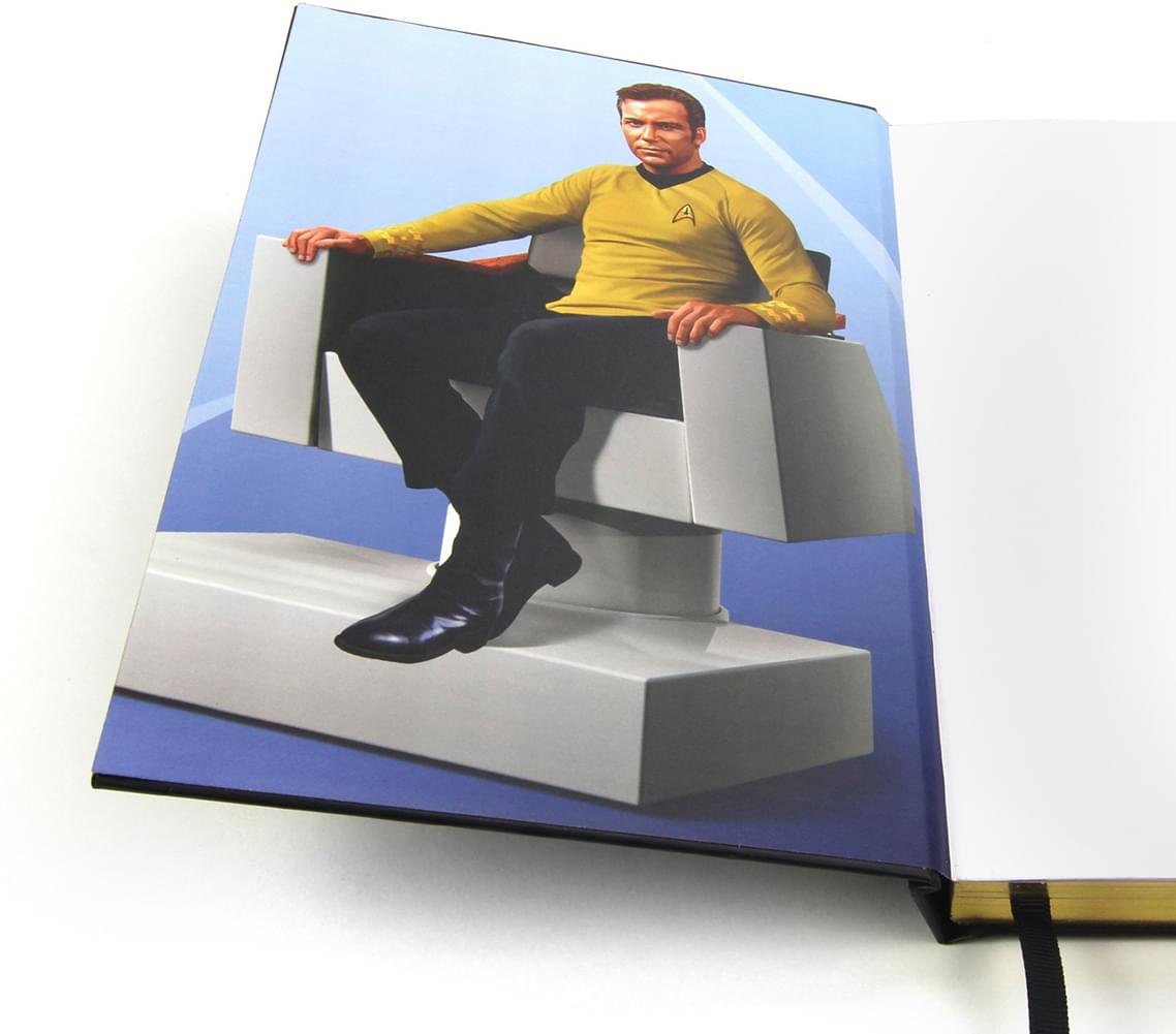 Star Trek: The Original Series Captain Log Hardcover Journal