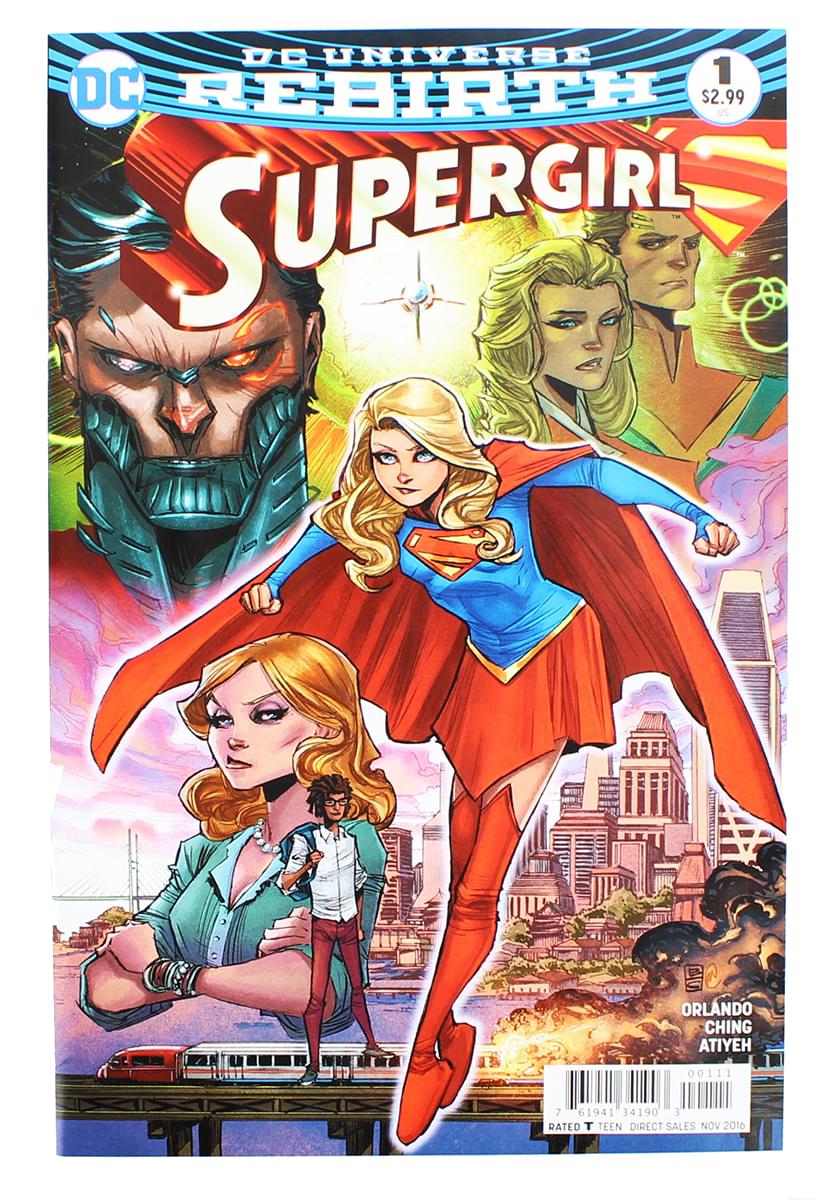 DC Universe Rebirth Supergirl Comic Book Issue # 1