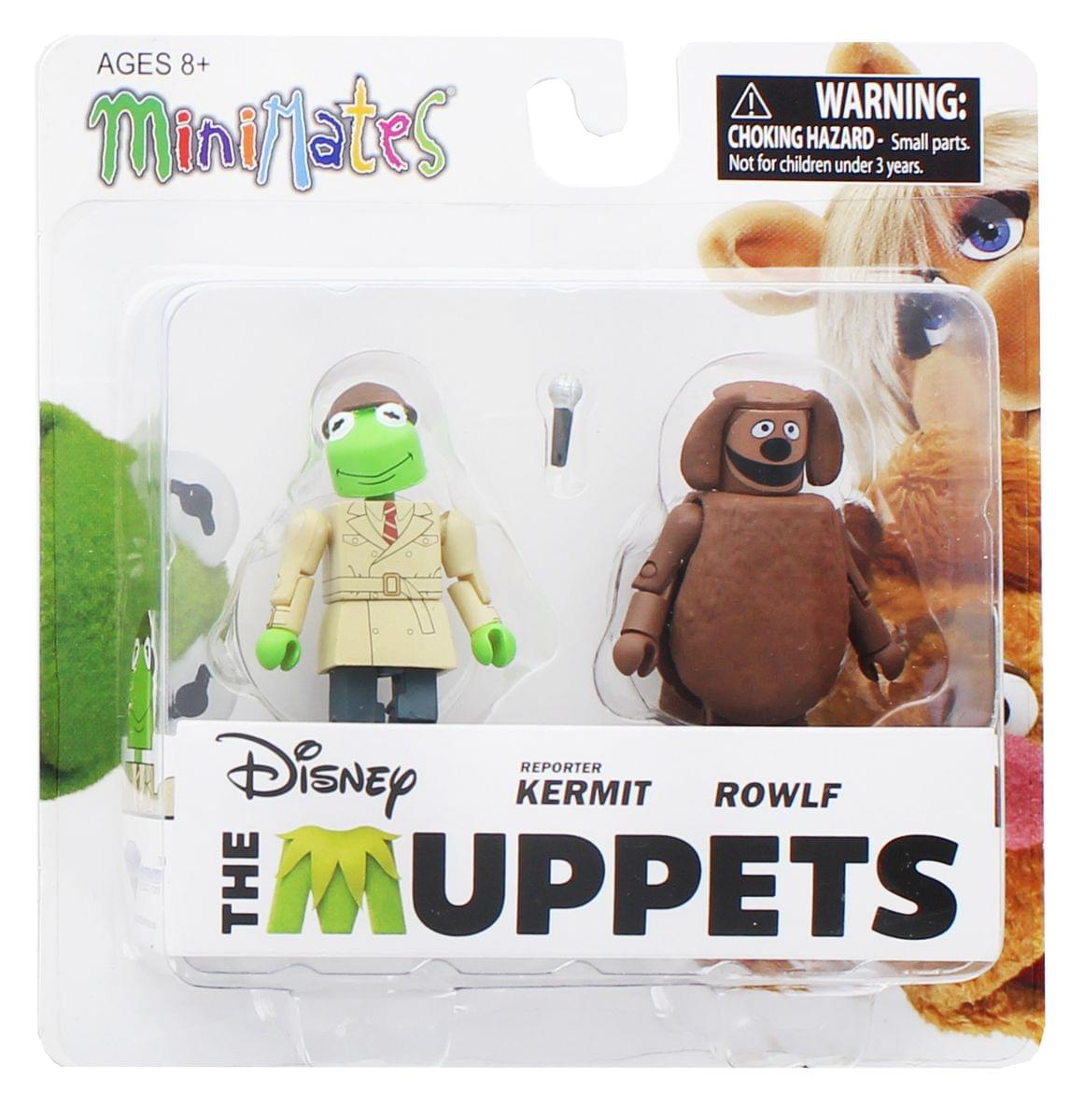 Muppets Reporter Kermit & Rowlf 2-Pack Series 2 Minimates