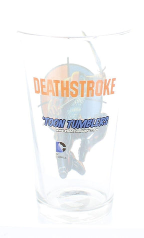 DC Comics Deathstroke 'Toon Tumbler 16 oz. Pint Glass