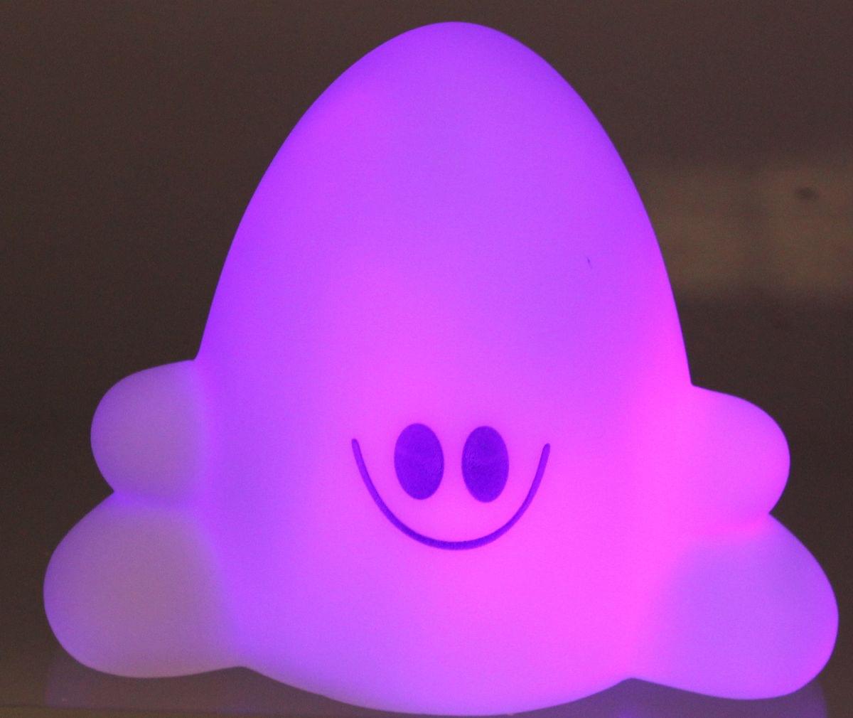 EMCE Toys Light-Up 3" Purple Ghost Figure