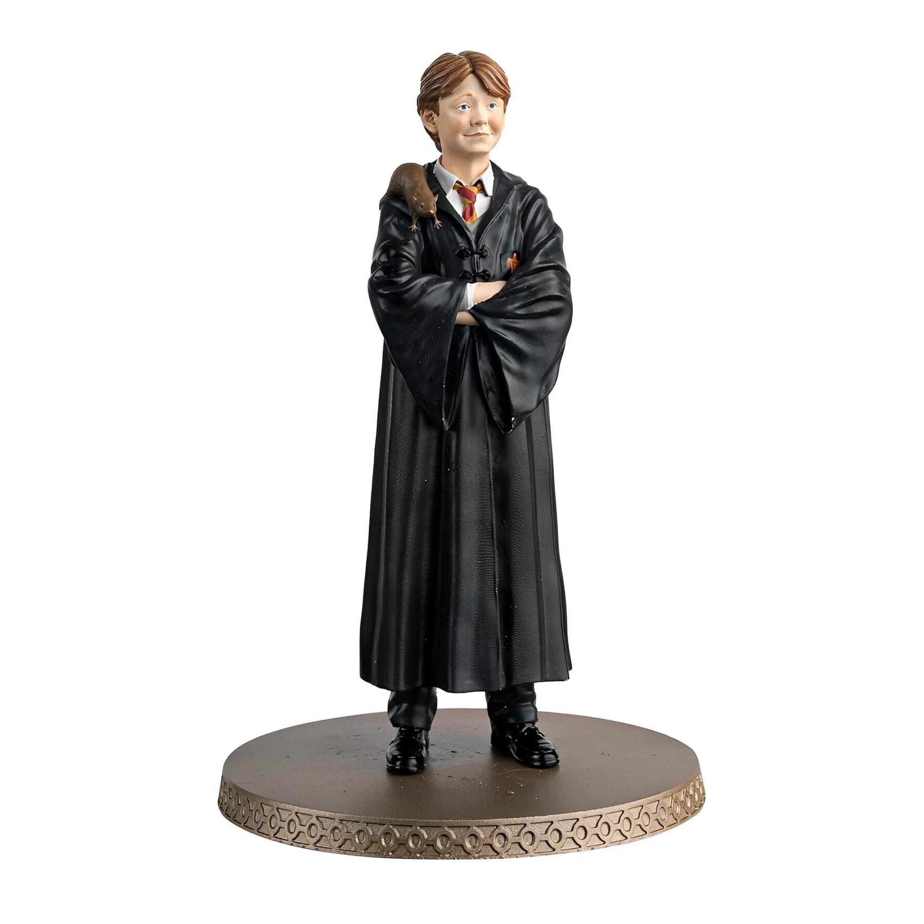 Eaglemoss Harry Potter Wizarding World 1:16 Figure 010 Ron Weasley (w/ Scabbers)