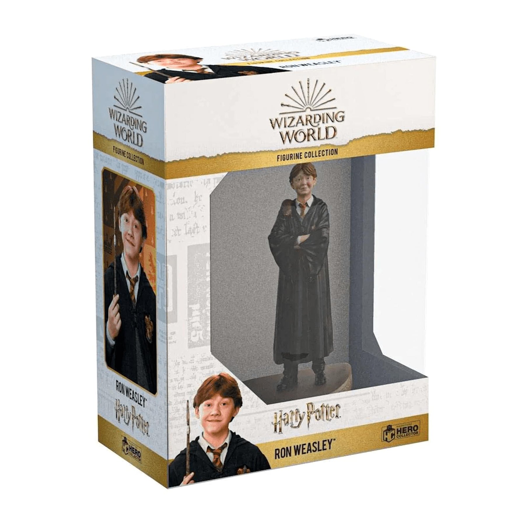 Eaglemoss Harry Potter Wizarding World 1:16 Figure 010 Ron Weasley (w/ Scabbers)