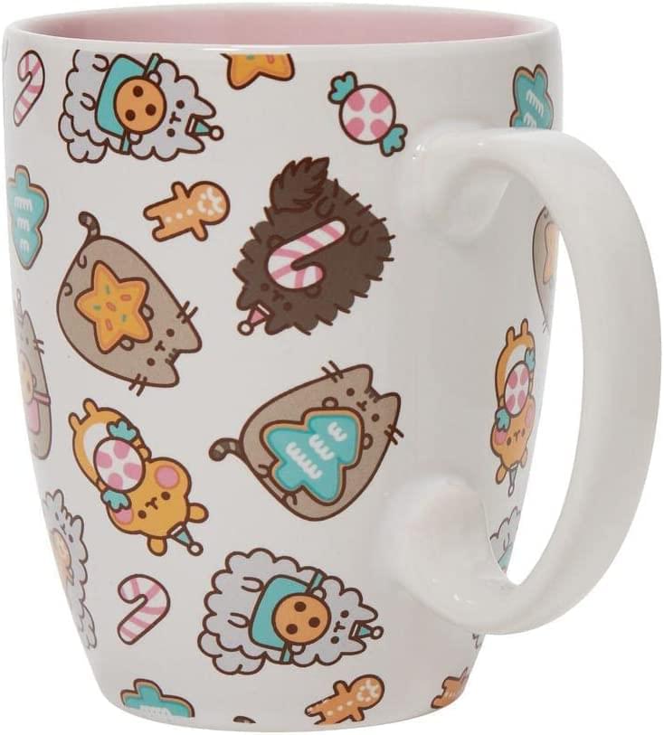 Pusheen Christmas Cookie & Friends 12 Ounce Stoneware Mug