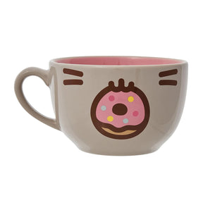 Pusheen Donut 18oz Stoneware Latte Mug