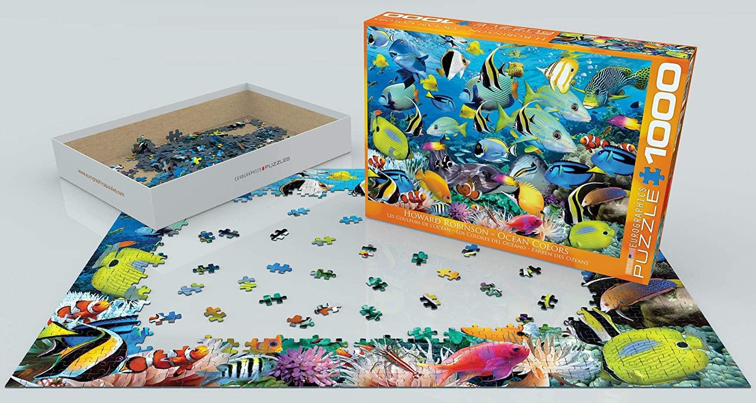 Ocean Colors by Howard Robinson 1000 Piece Jigsaw Puzzle