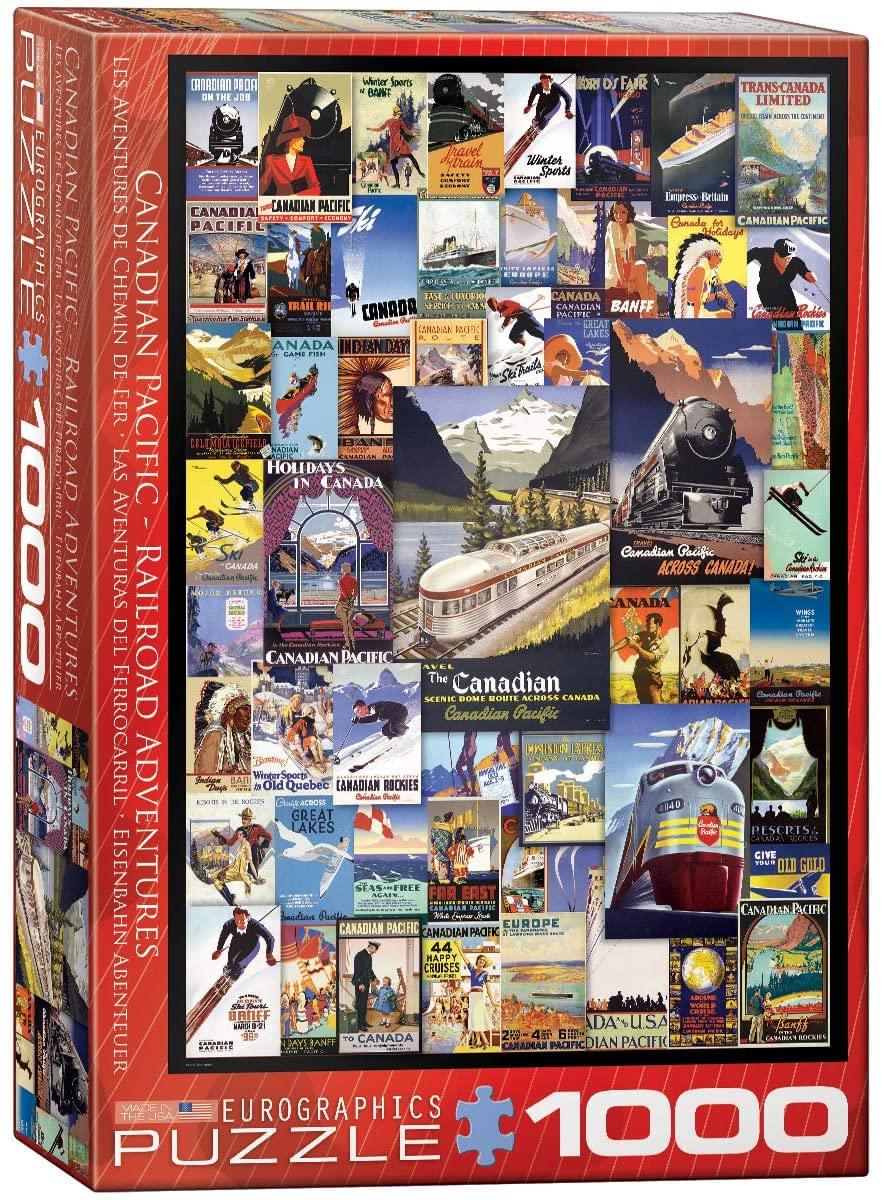 Canadian Pacific Adventures 1000 Piece Jigsaw Puzzle