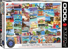 Globetrotter Beaches 1000 Piece Jigsaw Puzzle