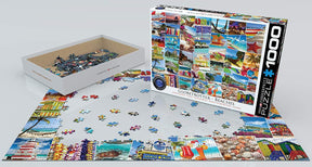 Globetrotter Beaches 1000 Piece Jigsaw Puzzle