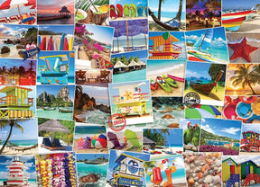 Globetrotter Beaches 1000 Piece Jigsaw Puzzle