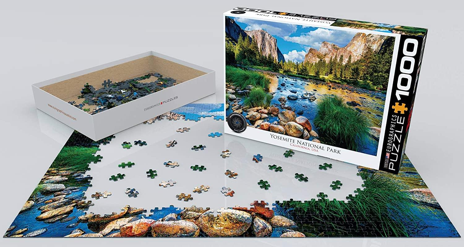 Yosemite National Park California 1000 Piece Jigsaw Puzzle