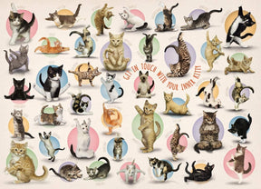 Yoga Kittens 300 Piece XL Jigsaw Puzzle