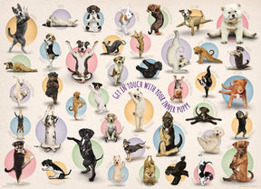 Yoga Puppies 300 Piece XL Jigsaw Puzzle