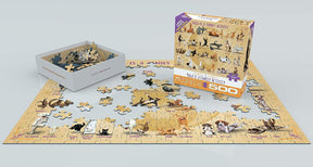 Yoga is a Family Activity 500 Piece Jigsaw Puzzle