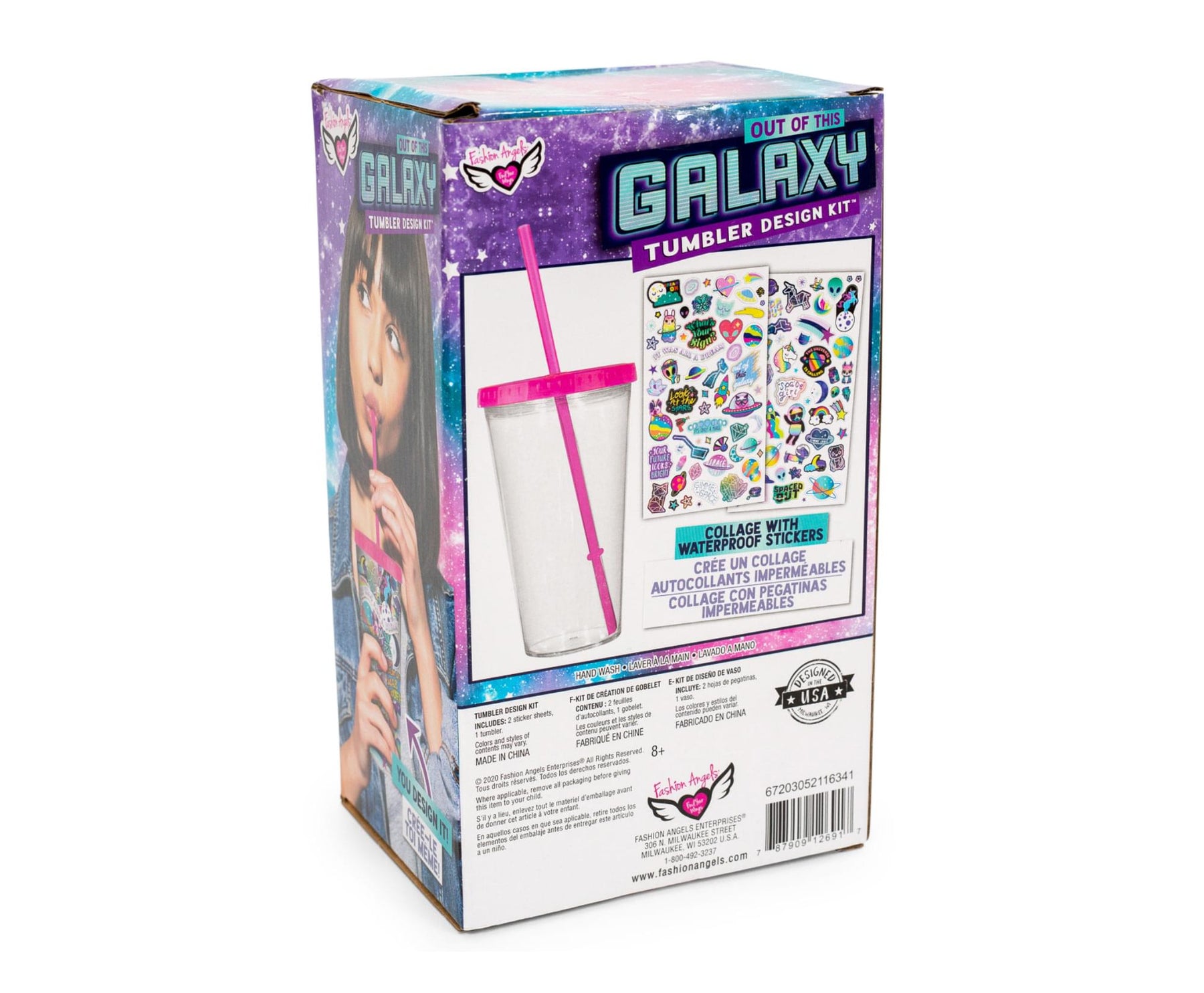 Fashion Angels Out Of This Galaxy Sticker Tumbler Design Kit