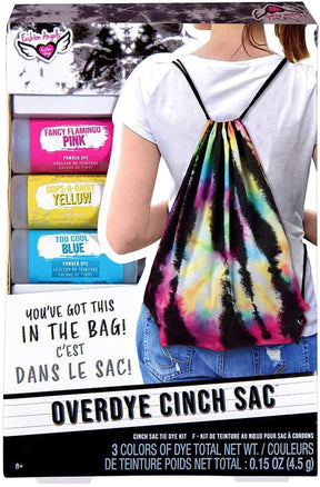 Fashion Angels Overdye Cinch Sak DIY Tie Dye Kit