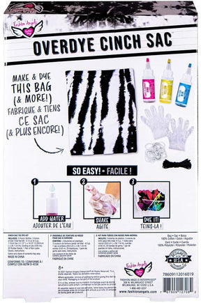 Fashion Angels Overdye Cinch Sak DIY Tie Dye Kit