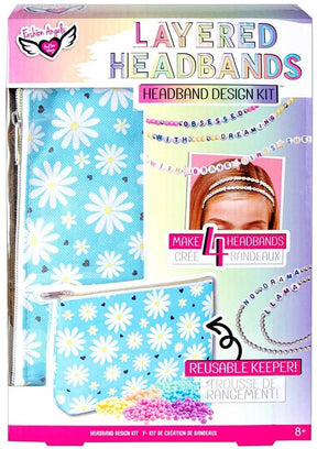 Fashion Angels Layered Headband Design Kit With Keeper Pouch