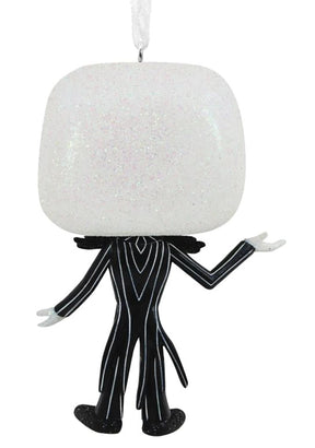 Nightmare Before Christmas Jack Skellington Glitter Holiday Ornament