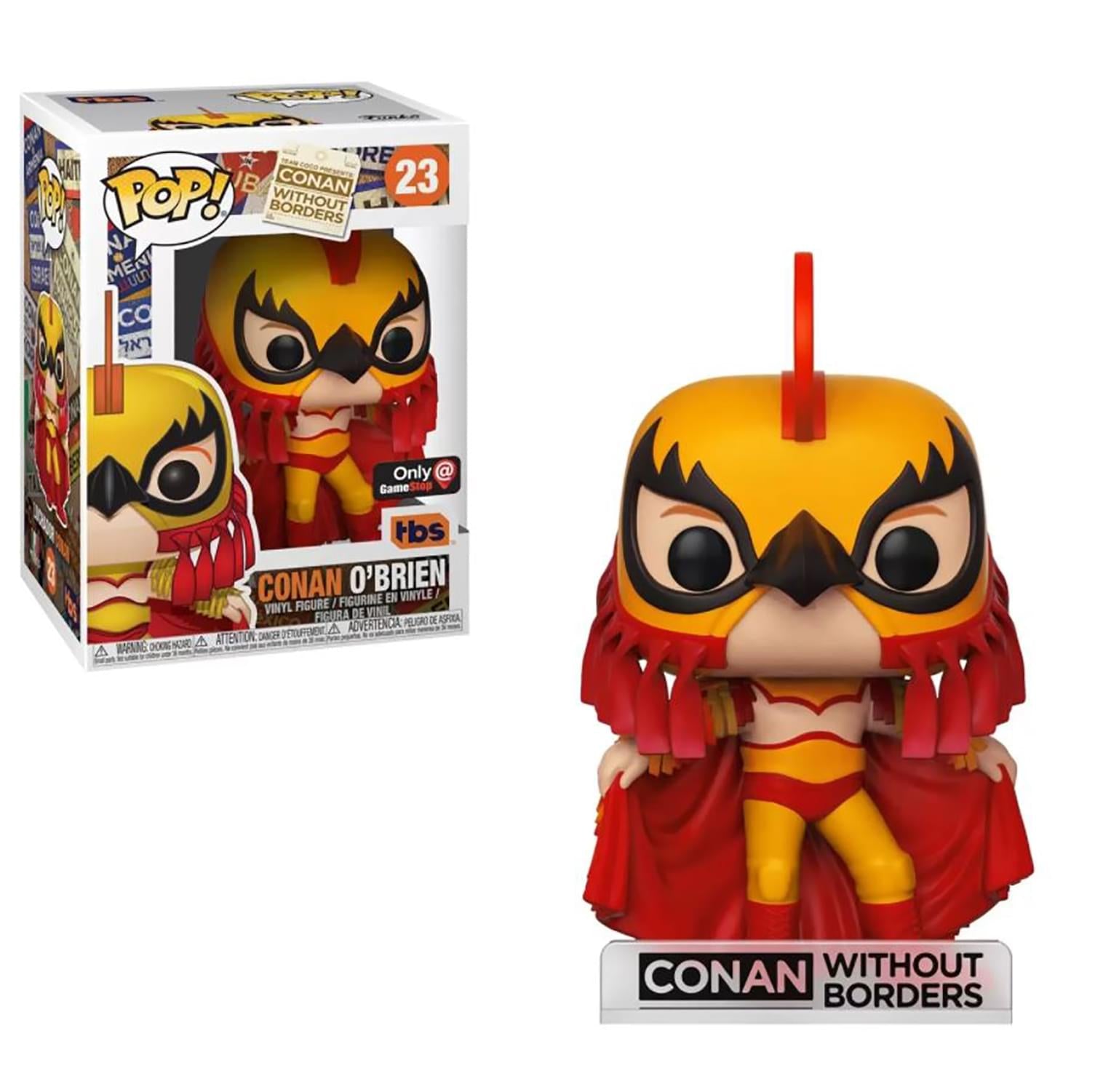 Conan O'Brien Funko POP Vinyl Figure | Conan as Luchador