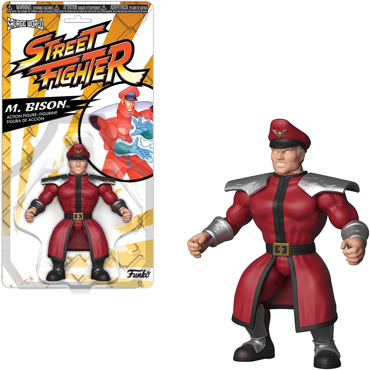 Savage World Street Fighter Funko Vinyl Figure | M. Bison