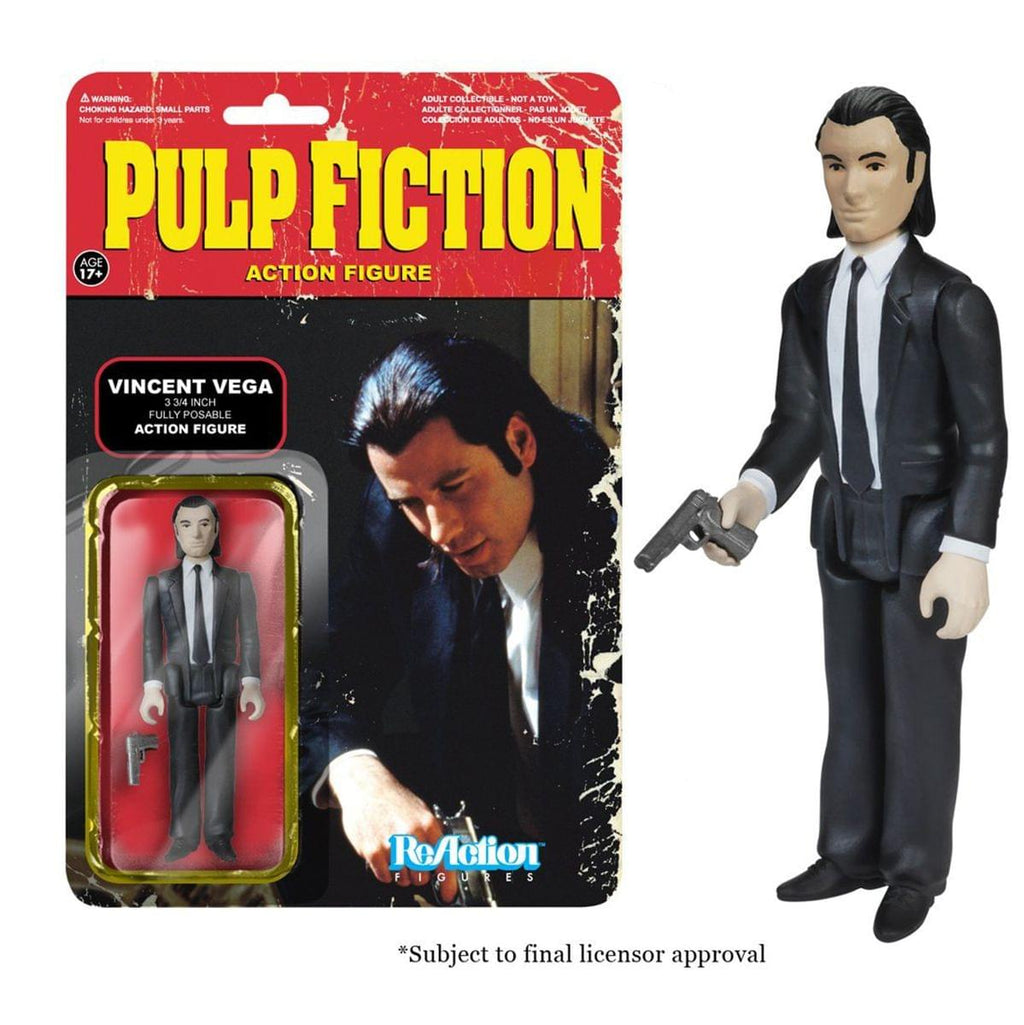 Pulp Fiction Funko ReAction Series 1 Figure: Vincent Vega