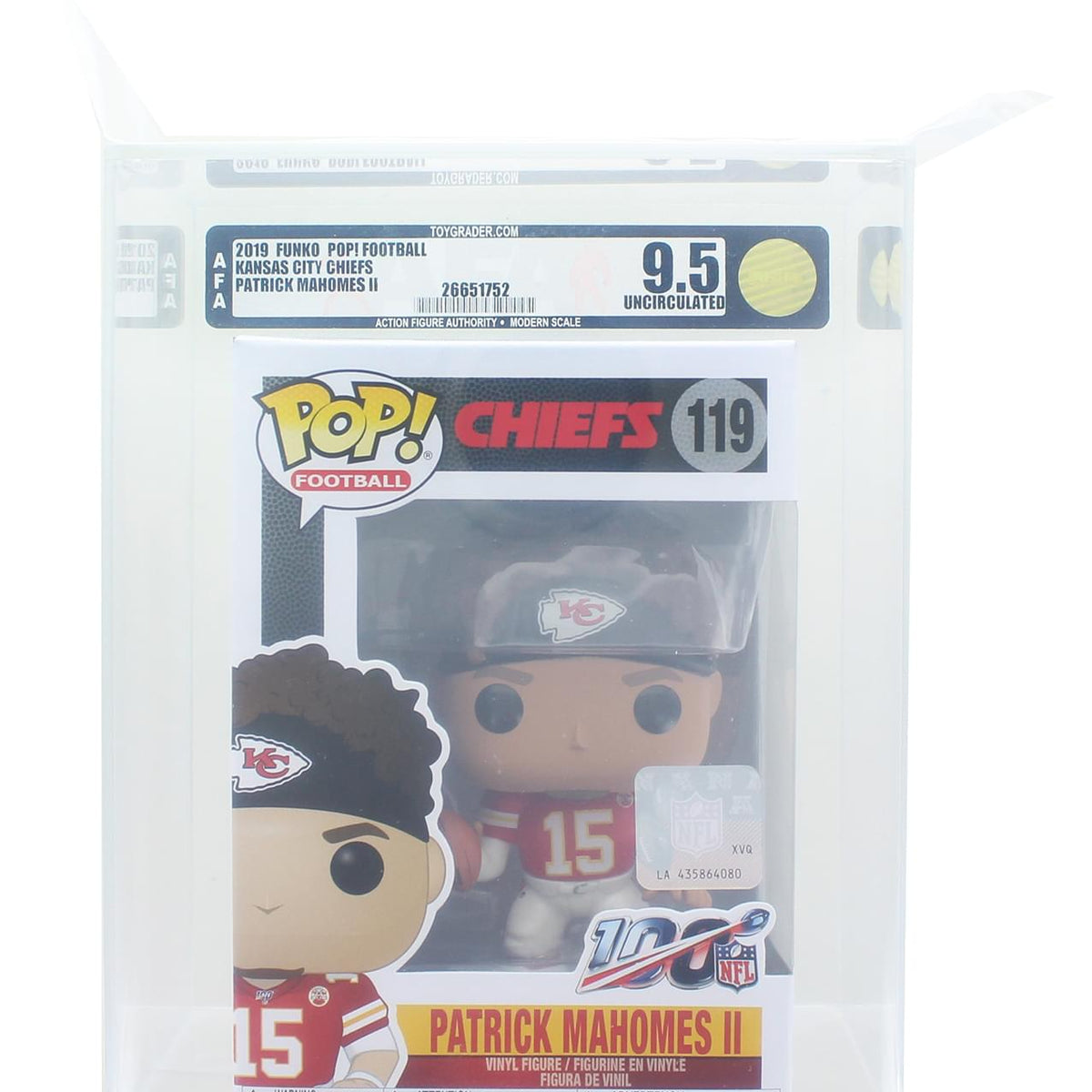 Funko Pop! Patrick Mahomes II Kansas City Chiefs – Gap the figure