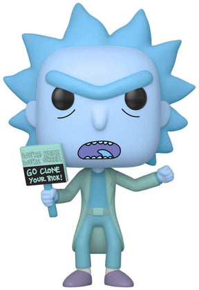 Rick and Morty Funko POP Vinyl Figure | Hologram Rick Clone