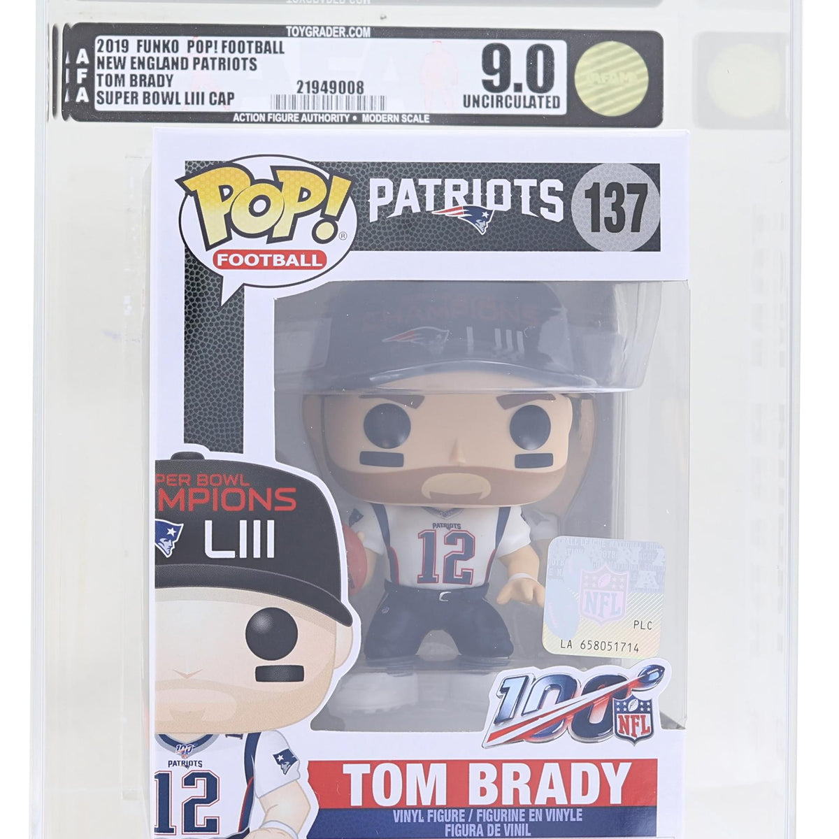 Funko POP! Football - NFL Vinyl Figure - TOM BRADY (New England