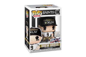 Funko Pop! NFL Football Drew Brees Super Bowl XLIV Champions Vinyl Figure - Drew  Brees Funko Pop #