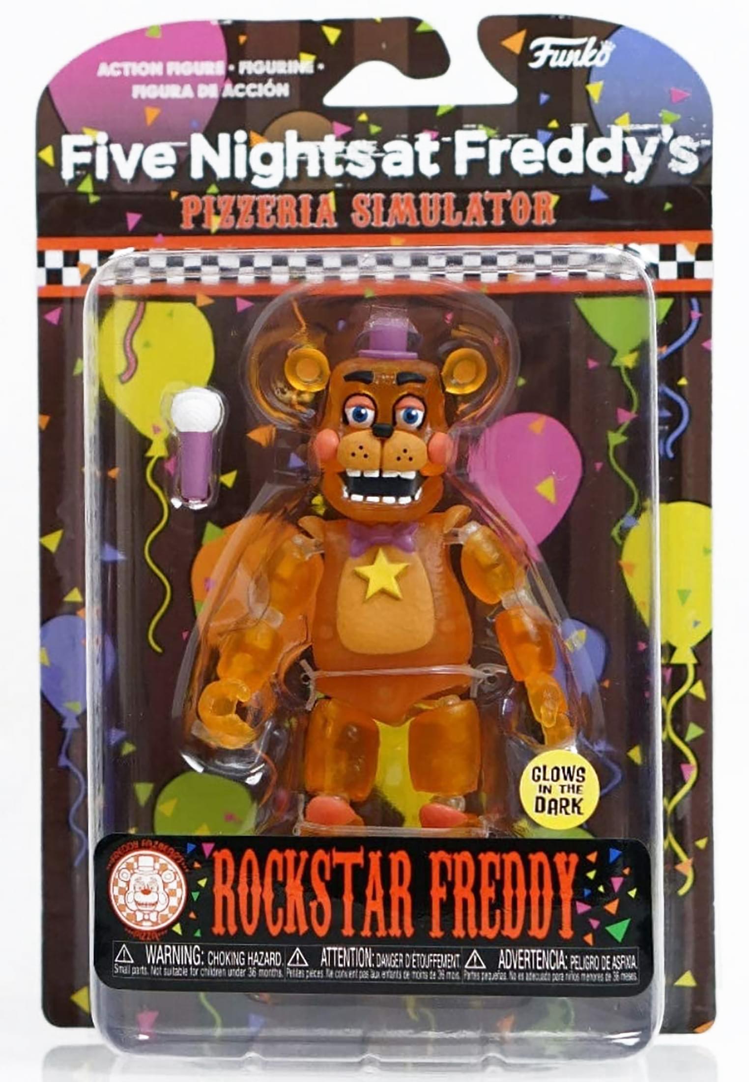 FNAF Figure Collection Rockstar Freddy Toys - AliExpress