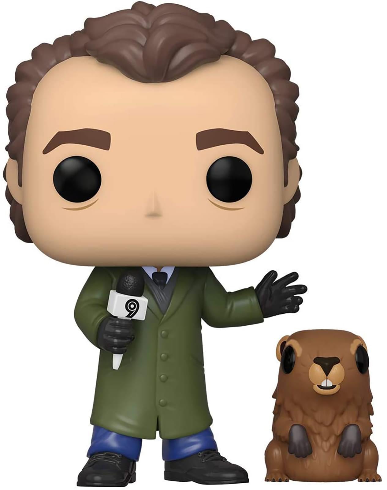 Groundhog Day Funko POP Vinyl Figure | Phil Connors w/ Punxsutawney Phil