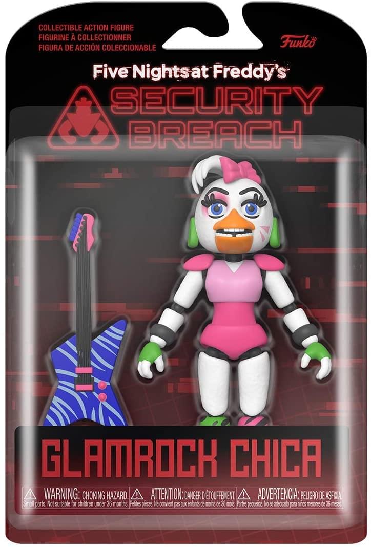 Lot of 3 Funko Five Nights at Freddys Security Breach 2 New + Glam Rock  Chica