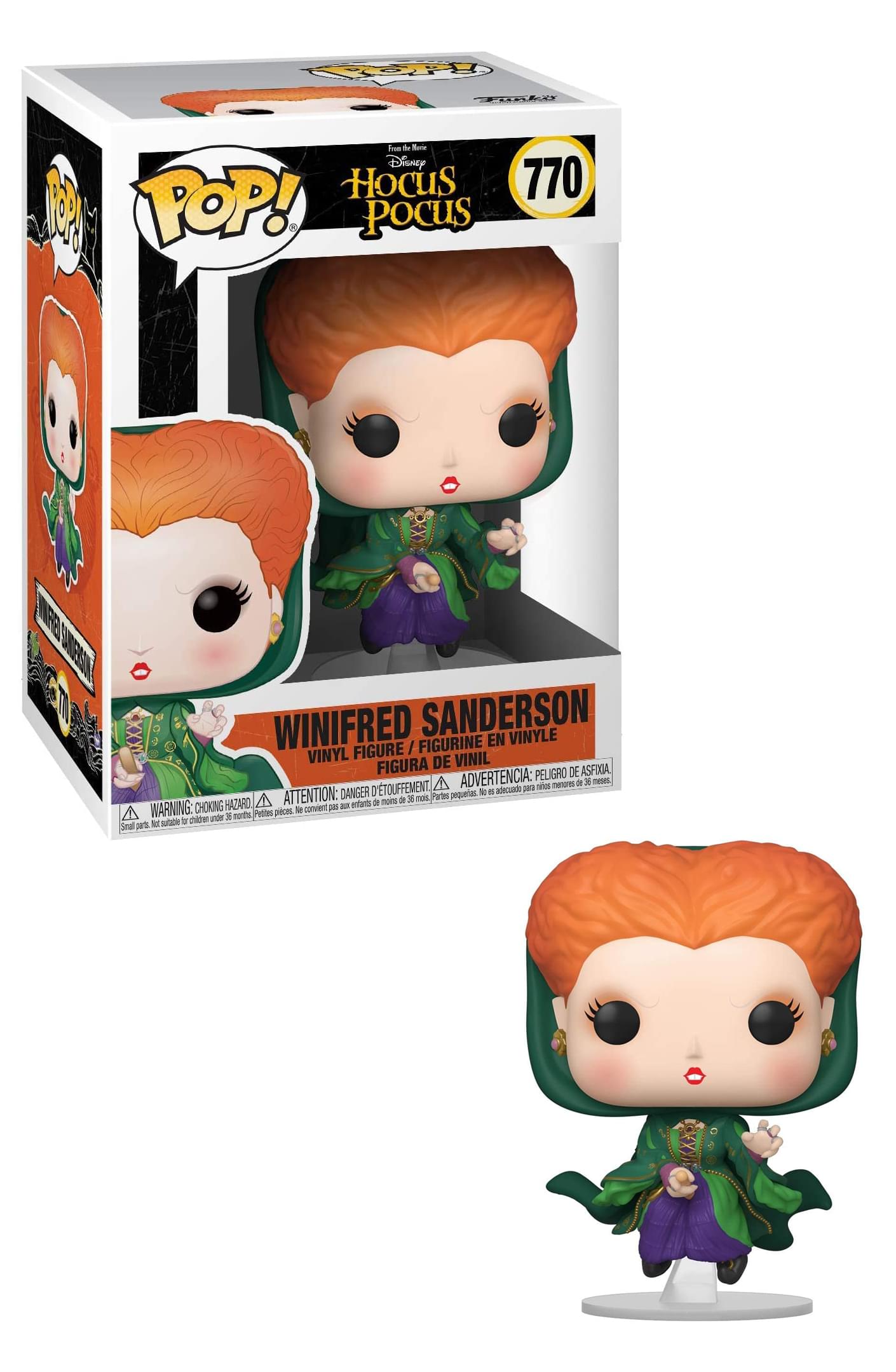 Hocus Pocus Funko POP Disney Vinyl Figure | Winifred Flying