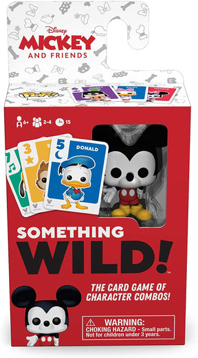 Disney Something Wild Mickey & Friends Funko Card Game | 2-4 Players