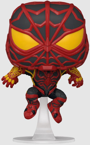 Marvel Spider-Man Funko POP Vinyl Figure | Miles Morales Strike Suit