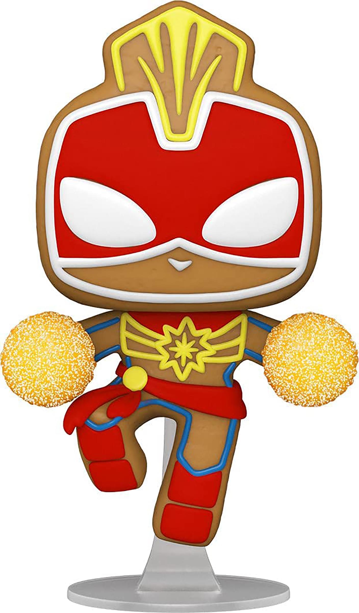 Marvel Funko Holiday POP Vinyl Figure | Gingerbread Captain Marvel