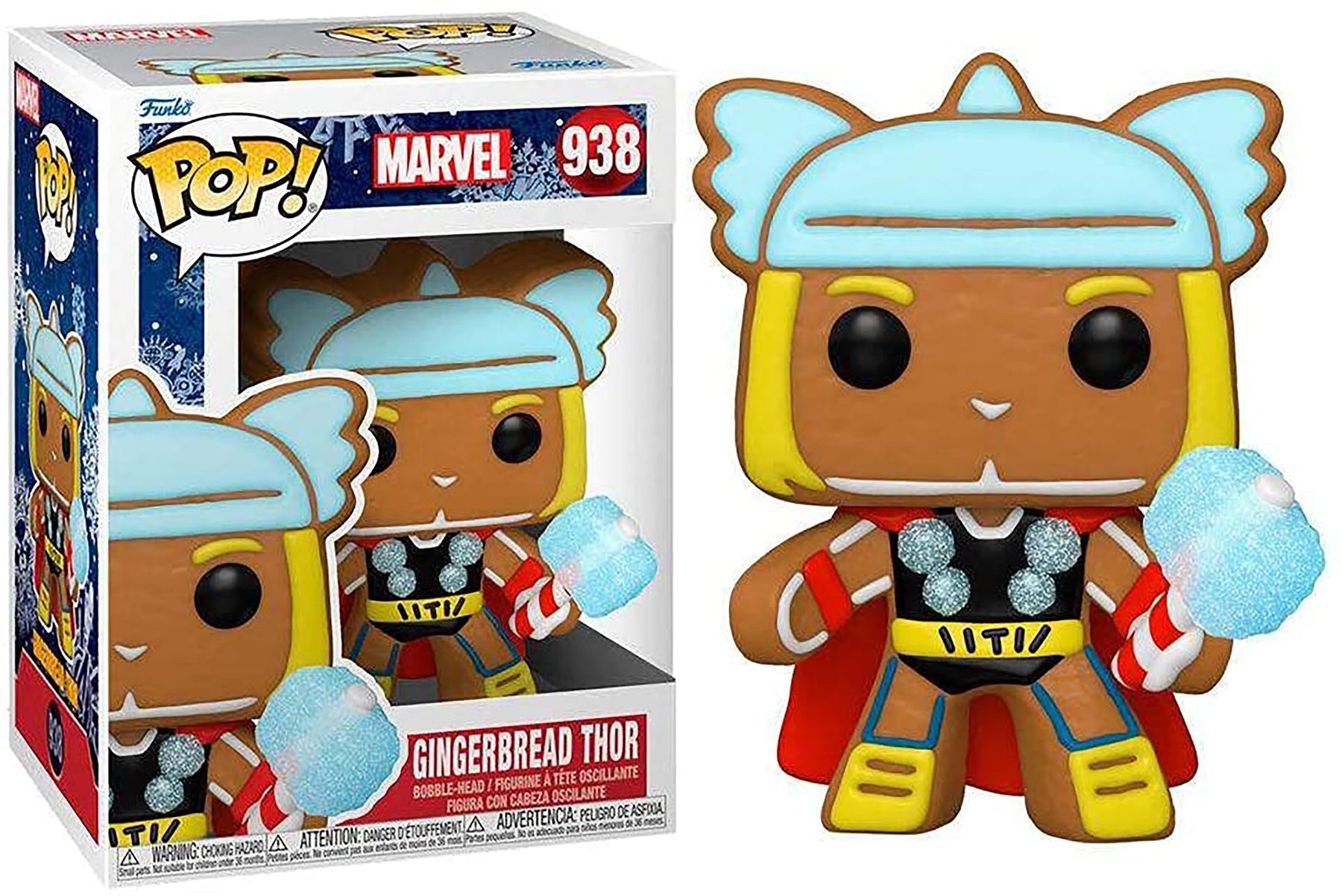 Marvel Funko Holiday POP Vinyl Figure | Gingerbread Thor